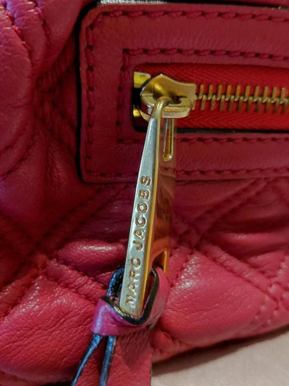 Marc Jacobs features quilted